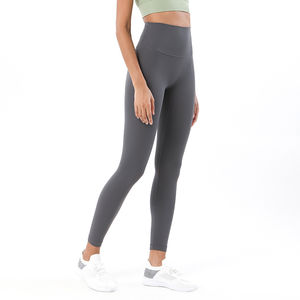 Pantalons de yoga sans couture pour femmes à quantité minimale de commande bas Collants d'entraînement marine personnalisés Legging d'entraînement de compression extensible dans les quatre sens - Product Image 4