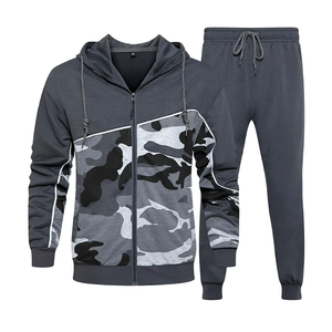 Chándal de algodón para hombre de tendencia superior de invierno 2024, diseño profesional, logotipo personalizado, secado rápido, conjuntos sólidos sublimados de talla grande - Product Image 1