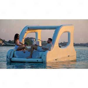 Catamaran gonflable <span class=keywords><strong>de</strong></span> bateau d'île <span class=keywords><strong>de</strong></span> flotteur <span class=keywords><strong>de</strong></span> bateau <span class=keywords><strong>de</strong></span> motomarine électrique à énergie solaire pour la rivière <span class=keywords><strong>de</strong></span> lac - Product Image 4