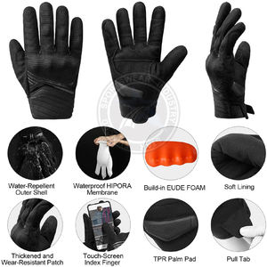 Gant de sport de moto en cuir avec logo personnalisé de nouveau design Gants de moto pour la course Gants à écran tactile - Product Image 2