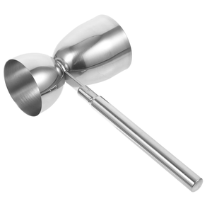 Stainless steel Boston <b>Shaker</b> Glass Tumbler and Classic Design Stainless Steel Jigger Barware Style - Product Image 2