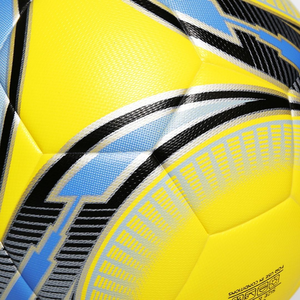 Ballon de football unisexe de sport en plein air le plus vendu, léger, thermocollé, nouveau design, en cuir PU, cousu à la machine - Product Image 5