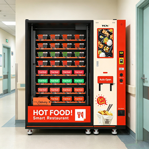 Máquina Expendedora de Comida Caliente TCN 8V, Máquina de Servicio de Alimentos para el Cuidado de la Salud, Operación <span class=keywords><strong>24</strong></span>/7, Sin Necesidad de Cafetería, Alta Capacidad - Product Image 3