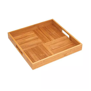 New Style <b>Kitchen</b> Appliance Wooden Decorative <b>Tray</b> Food Tea Coffee Wooden Rectangle <b>Tray</b>/Holder for Drinking Whisky Barware - Product Image 6