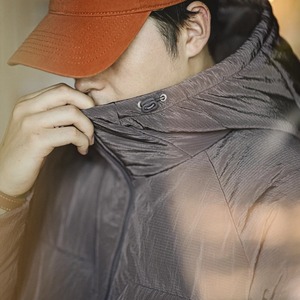 Abrigo cálido grueso de invierno para hombre, nueva chaqueta gris con capucha de pato blanco informal, decoración de bolsillo de longitud larga, chaqueta acolchada versátil - Product Image 4