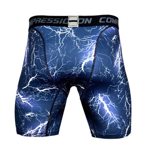 Shorts de compression pour hommes avec logo personnalisé, prix de gros, best-sellers, shorts de compression pour l'entraînement en vente - Product Image 2