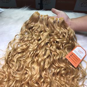 Weft ผมหยิกพม่าเนียนสีต่างๆโรงงานราคาขายส่งฤดูร้อนขาย - Product Image 2