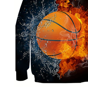 2024 transpirable diseño personalizado sublimación impresa baloncesto sudaderas con capucha todo digital impreso deportes Sudadera con capucha - Product Image 5