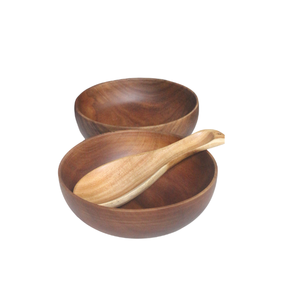 Producto superior, cuencos de madera de acacia sostenibles, ensaladeras para decoración de utensilios de cocina de un fabricante de Vietnam - Product Image 1