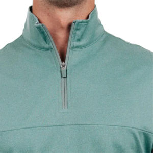 Camisas DryFit de compresión de manga larga para hombre, ropa deportiva de algodón 100% con 14 cremalleras para Fitness al aire libre - Product Image 4