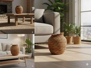 Gentong หัตถกรรมเส้นใยมะพร้าวหญ้าทะเลเดี่ยว - Product Image 6