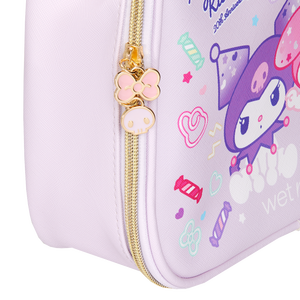 Borsa per il Trucco A4wet MY MELODY & KUROMI in Poliestere Viola, Custodia da Viaggio per Cosmetici - Product Image 5