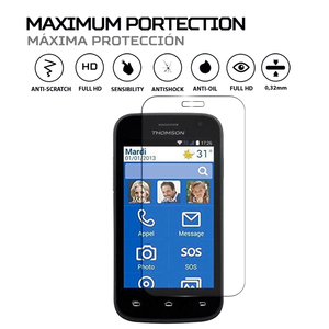 ฟิล์มกันรอยหน้าจอ ANTISHOCK สำหรับฟิล์มป้องกันโทรศัพท์มือถือทอมสัน เซเรีย 400 พรีเมียม - Product Image 2