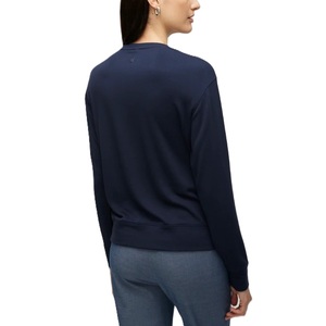 Sweat-shirt d'hiver pour femme, personnalisé OEM, de haute qualité, 100% coton, pull-over décontracté à manches longues, doublure en tissu éponge 240g, premium - Product Image 2