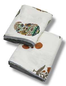 Couette réversible lavable en coton indien imprimé à la main, légère, textile de luxe pour la maison, literie 2 pièces pour hôtels - Product Image 2