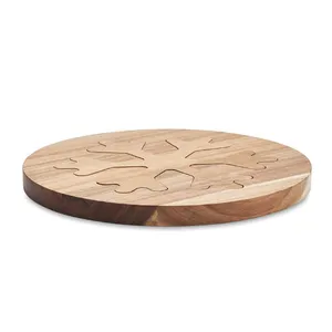 Custom Wood Scaglia <b>Trivet</b> Set for Cooking Tools - Product Image 4