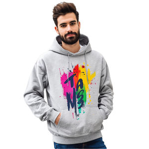 Wholesale 100% Cotton Unisex Winter Hoodies-Loose Fit <b>Silk</b> Screen Printed 400/500g Fabric Customize Logo and Design - Product Image 5