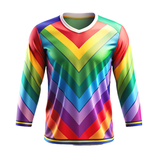 เสื้อแข่งมอเตอร์ครอสแบบขายส่งสั่งทำได้ ไซส์พลัส ผ้าโพลีเอสเตอร์ ระบายอากาศ กันลม กันยับ แห้งเร็ว พิมพ์ลายแบบซับลิเมชั่น - Product Image 6