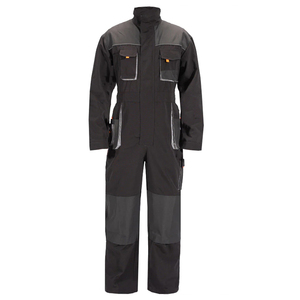 Combinaison de sécurité réfléchissante haute visibilité avec logo personnalisé vêtements de travail industriels imprimés imperméables en nylon/polyester de haute qualité pour adultes - Product Image 2