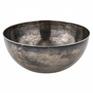 Increíble Tazón Redondo de Aluminio para Servir, con Acabado Antiguo en Latón, Perfecto para Servir Ensaladas y Sopas - Product Image 5