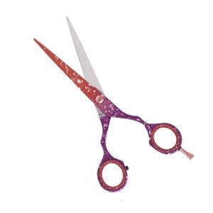 Tijeras de corte de pelo recubiertas de papel de lujo al por mayor, tijeras alemanas de peluquería de acero inoxidable para belleza - Product Image 1