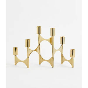 Candelabro Portátil Moderno de Hierro Hecho a Mano, Colores y Tamaños Personalizados, Elegante Decoración de Iluminación para Mesa de Boda, Navidad, Hogar e Interiores - Product Image 5