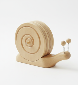 Ensemble de dessous-de-verre ronds en bois classique faits à la main, bois massif naturel, tasse à thé ou à café, protection de table écologique, décoration de la maison - Product Image 2