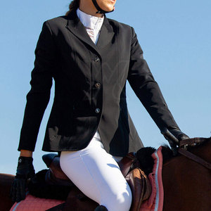 Chaquetas de mujer para montar a caballo de uso de invierno de alta calidad Servicio OEM Diseño personalizado Poliéster/Algodón en línea Mejor venta - Product Image 3