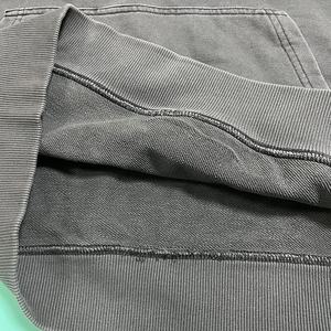 OEM hombres lavado desgastado Sudadera con capucha pulóver lavado ácido Hip Hop sudaderas con capucha Streetwear hombres personalizado pantalla impresión sudaderas con capucha - Product Image 5