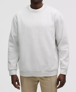 Fabricant de sweat à capuche en éponge française à fermeture éclair 350 g/m² 100% sweat à capuche uni en coton à manches longues pour hommes - Product Image 3