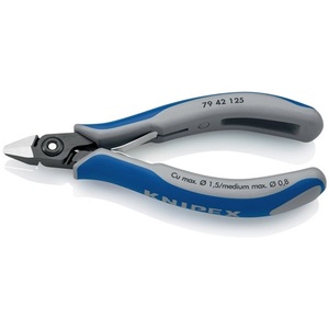 Precision Side <b>Cutters</b> 125 Mm 4-Beveled <b>Edge</b> Unpolished for KNIPEX - Product Image 5