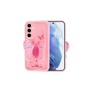 Coque en silicone rose foncé pour Samsung Galaxy A55, protection de l'appareil photo, forme rectangulaire, motif Ins, compatible A53 A34 A21S - Product Image 5