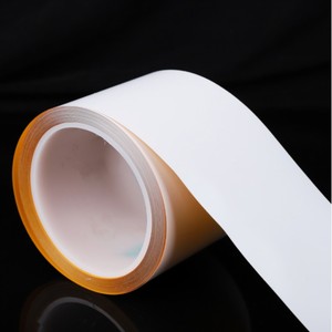 Vizlent White Gloss Resistant High Temperature PCB Barcode Serial Number <b>Thermal</b> Transfer Polyimide <b>Label</b> Sticker Roll Material - Product Image 6
