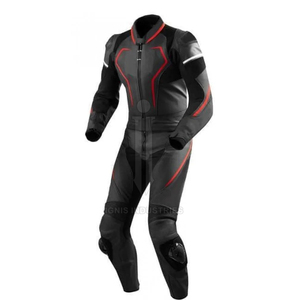 Nouveau modèle Combinaison de moto Combinaison de moto sans manches pour hommes Combinaison de moto en cuir à vendre - Product Image 3