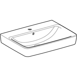 Lavabo GE Renova Plan 65x48cm Blanco con Desagüe y Función de Desbordamiento - Product Image 4