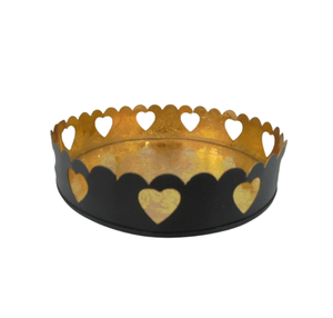 Nouveauté bol rond en fer blanc fini antique lot de 2 bols de service de vaisselle de petite taille faits à la main en gros en vrac - Product Image 2