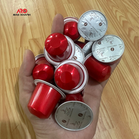 Produit le plus vendu à l'usine Viet Nam capsule café Arabica parfumé fruité OEM 5.8g tasse prix de gros prêt à exporter