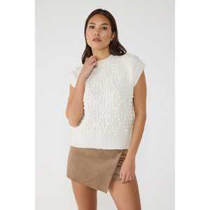 Pull pour femme gaufré - Product Image 4