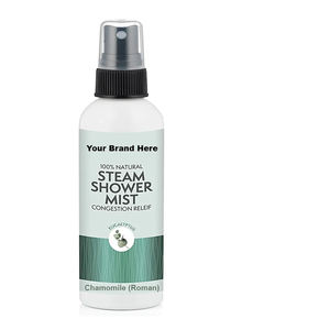 Etiqueta privada Eucalipto revitalizante fabricado en EE. UU. y manzanilla (romana) Ducha Vapor Spray MOQ bajo Producto de etiqueta privada - Product Image 1