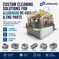 Équipement de nettoyage rotatif électrique personnalisé pour le séchage des pièces CNC en acier inoxydable – Machines de lavage automatisées à haut débit
