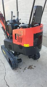Livraison gratuite HT12 Mini-excavatrice compacte diesel de 1,1 tonne |   12 HP Diesel |   Profondeur de creusement de 1,65 m |   Seau de 0,025 m³ |   Largeur de travail de 1 m - Product Image 3
