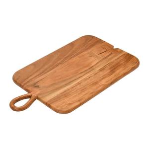 Planche à découper en bois écologique faite à la main pour les légumes, pour les hôtels, les restaurants et les cuisines - Product Image 1