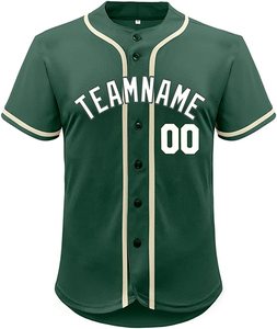 เสื้อเบสบอลสำหรับผู้ชายเสื้อซอฟต์บอลแห้งเร็วพิมพ์ลายโลโก้ได้ตามต้องการ - Product Image 4