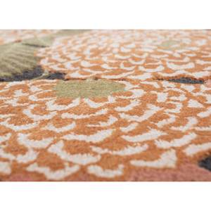 Hacienda Blue <b>Large</b> Area 9x12 Hand Tufted Wool & Viscose Rug Floral Pattern for Home & Hallway 10mm Thickness Model Top-291 - Product Image 3