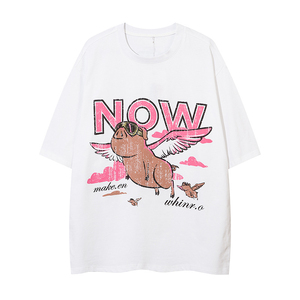 Camiseta 100% de algodón con Logo personalizado para hombre, ropa de verano, gran oferta - Product Image 5