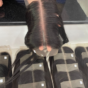 Top tendance cheveux humains dentelle frontale fermeture Remy cheveux brésiliens dentelle avant perruque vietnamien cheveux bruts - Product Image 1