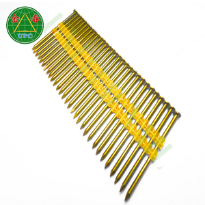 Precios competitivos para clavos de tira de plástico con cabeza a cuadros de vástago de anillo de acero para cada proyecto de carpintería de fábrica de Vietnam - Product Image 4