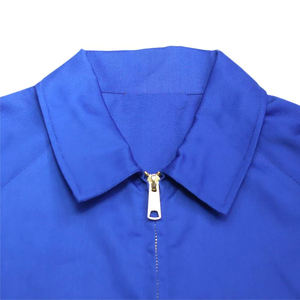 Chaqueta de Trabajo Vaquera con Cierre, Diseño Personalizado OEM, Estilo Vintage Detroit, Talla Grande para Hombre, Bordado Desgastado, Impermeable y Cortavientos - Product Image 3