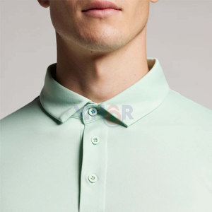 Polo informal para hombre, transpirable Camiseta de algodón con estampado personalizado, talla grande, patrón sólido, logotipo bordado, manga corta, sin costuras - Product Image 6