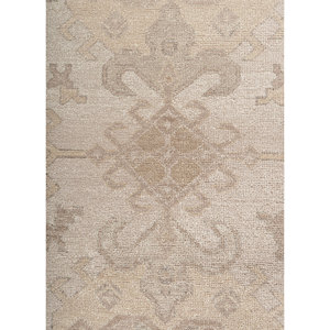 Tapis en laine Erbe Ivory noué à la main, grand format, motif médaillon, pour salon, voiture, forme rectangulaire - Rgs-1282 par Jaipur ZA - Product Image 3